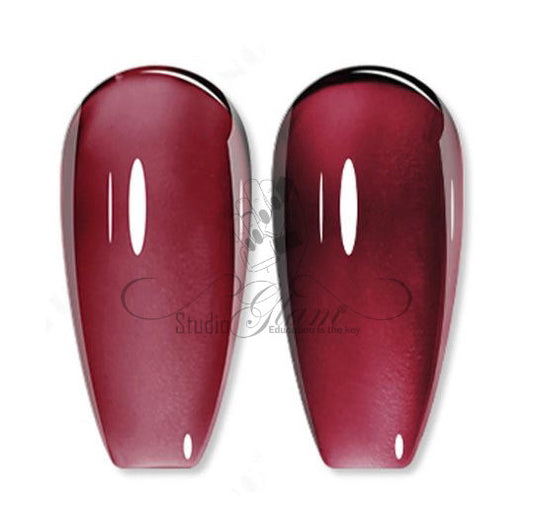 Crystal Glass polish HEMA/TPO FREE ( Kersen Rood)