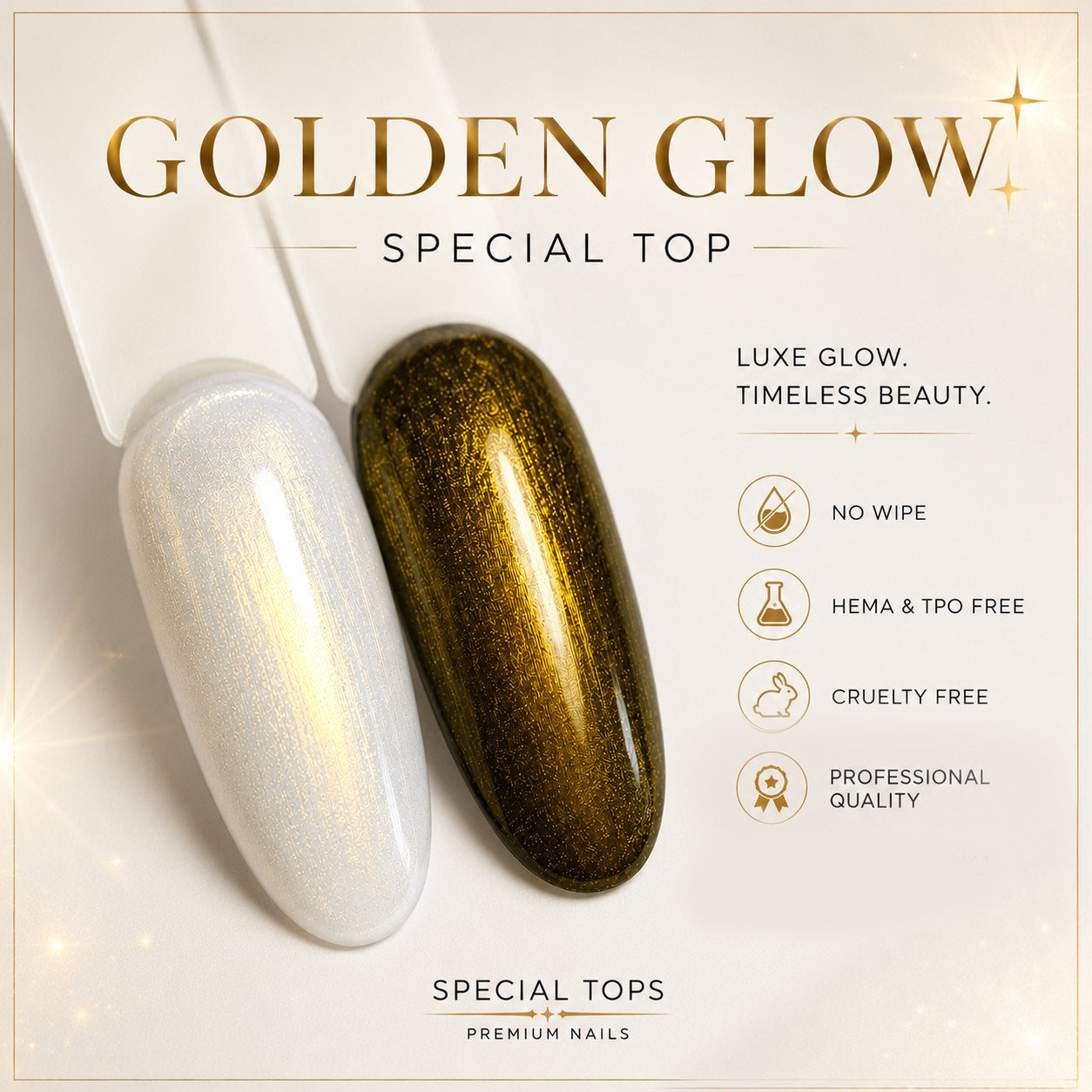 GLAM Golden GLOW top