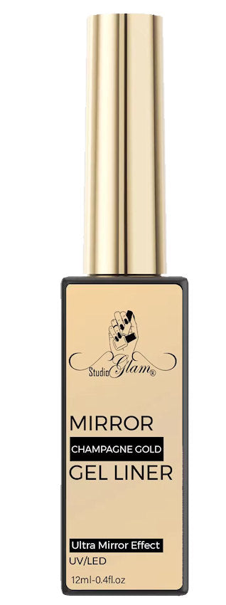 Mirror Champagne Gold Gel Liner HEMA/TPO vrij