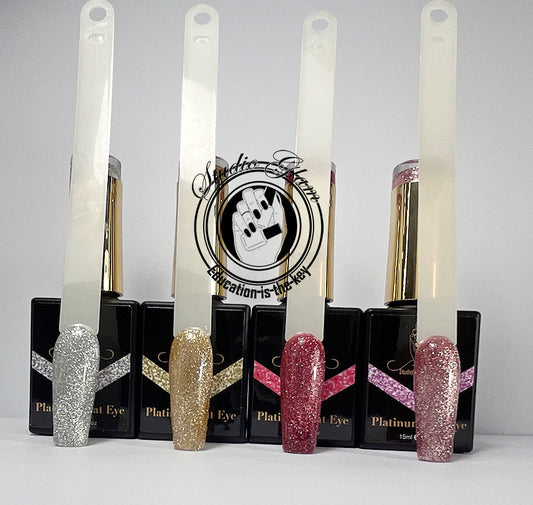 Platinum Cat-Eye Rood HEMA/TPO free