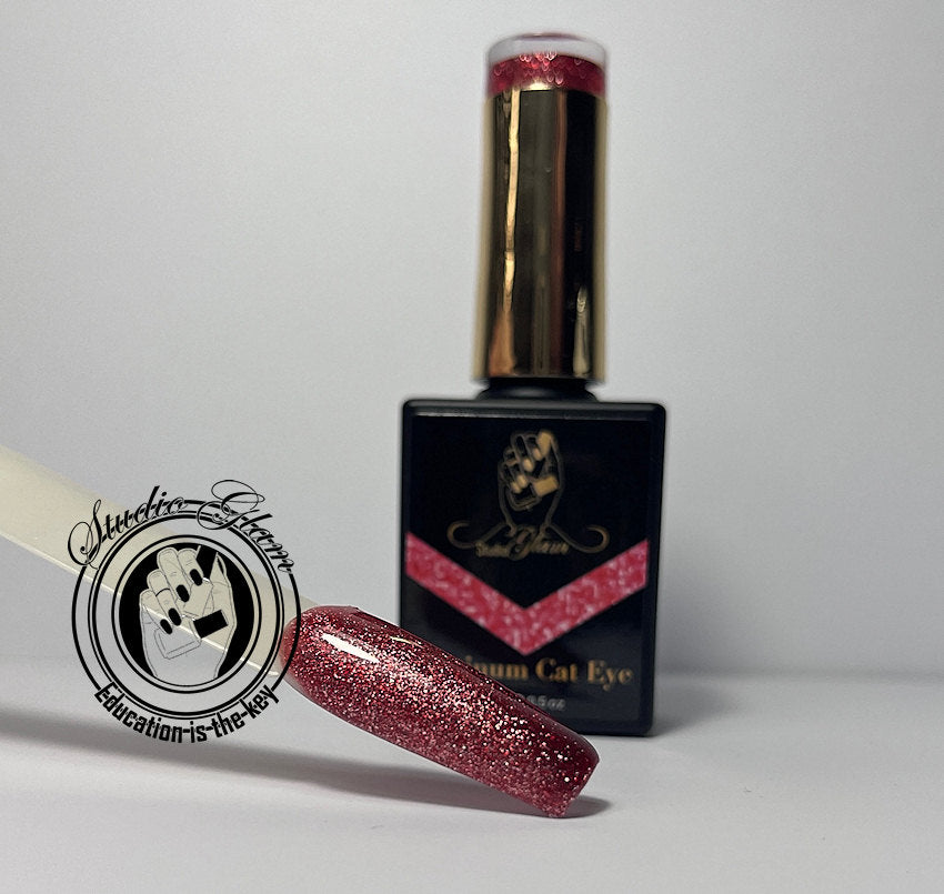 Platinum Cat-Eye Rood HEMA/TPO free