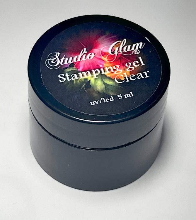 Stamping gel clear