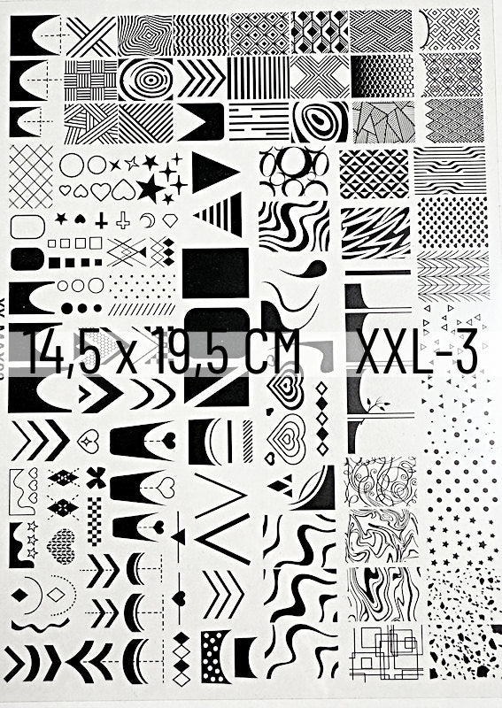 Stempelplaat XXL 3