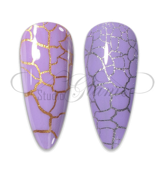 SG Crackle (gel) polish LILA HEMA/TPO free