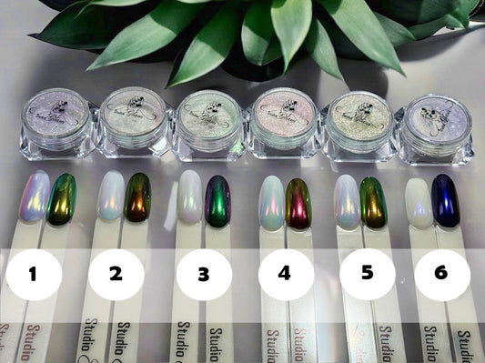 Aurora pigmenten (set van 6)