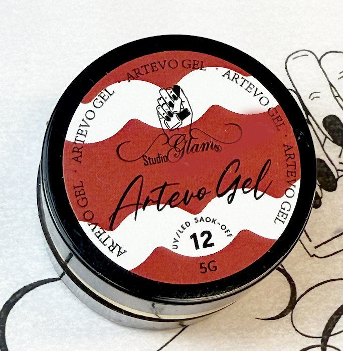 Artevo gel 12 HEMA/TPO vrij