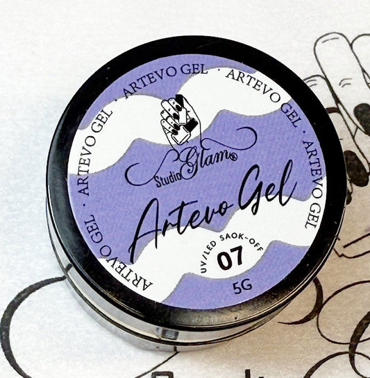 Artevo gel 07 HEMA/TPO vrij