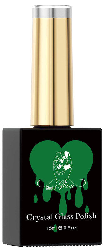 Crystal Glass polish HEMA/TPO FREE  (Groen)