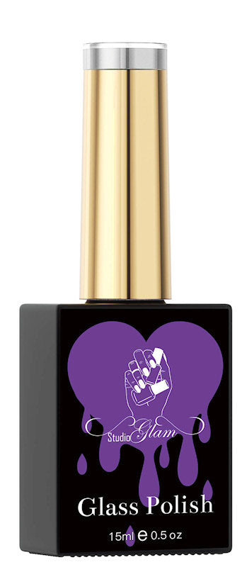 Crystal Glass polish HEMA/TPO FREE  (Paars)