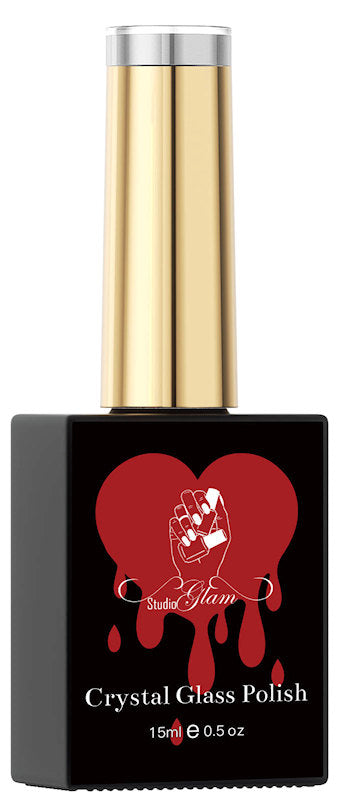 Crystal Glass polish HEMA/TPO FREE  (Rood)