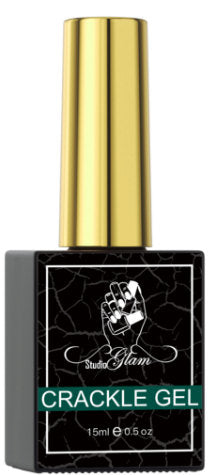 SG Crackle (gel) polish Groen HEMA/TPO free