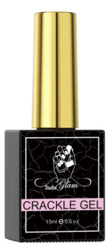 SG Crackle (gel) polish Roze HEMA/TPO free