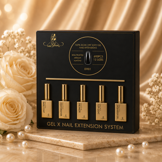 Studio Glam Gel X Nail Extension System (Almond)
