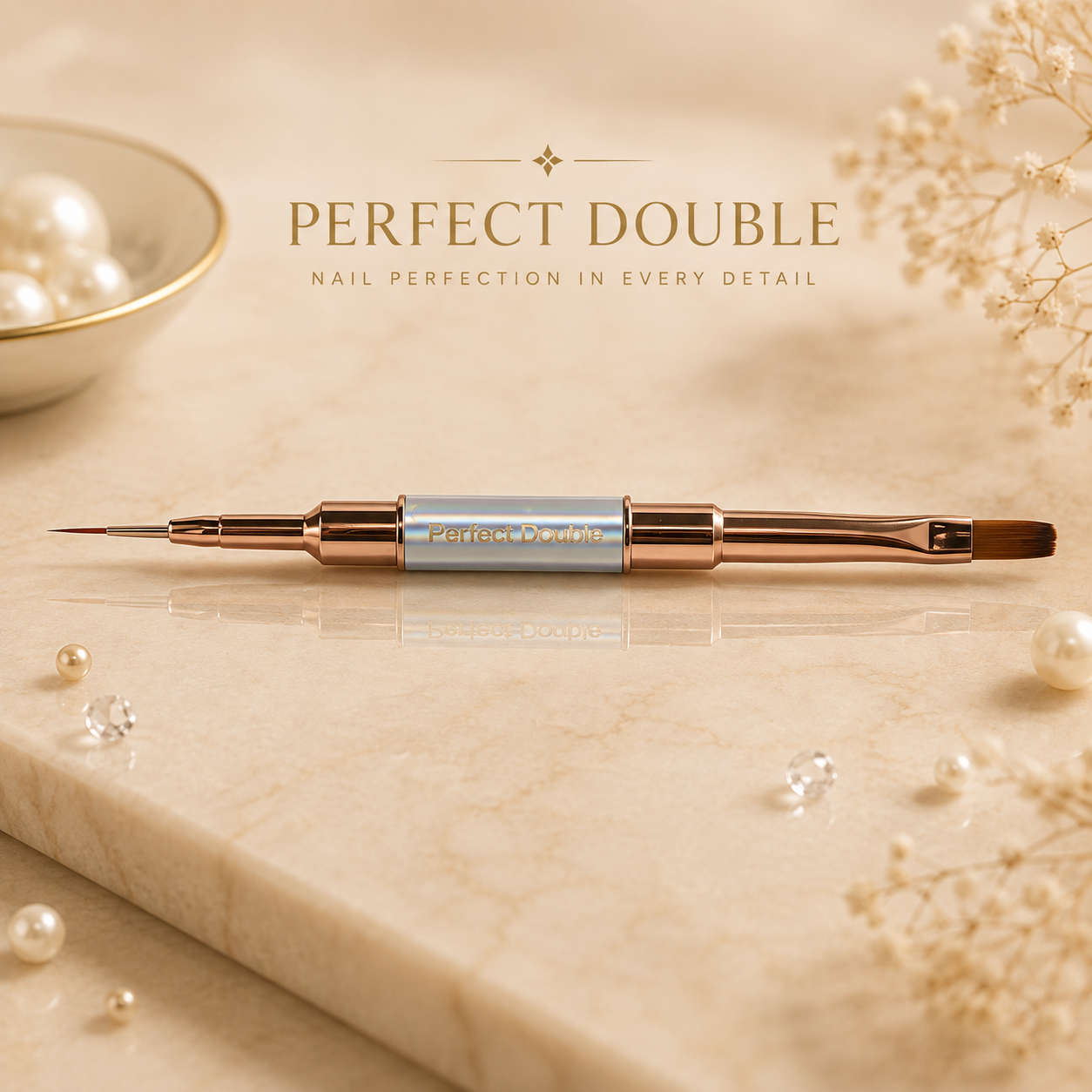Perfect double penseel