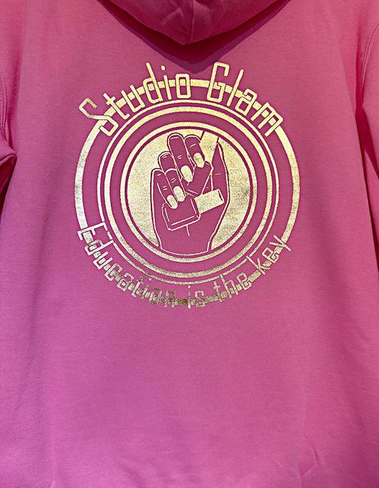 Glam Hoodie pink 