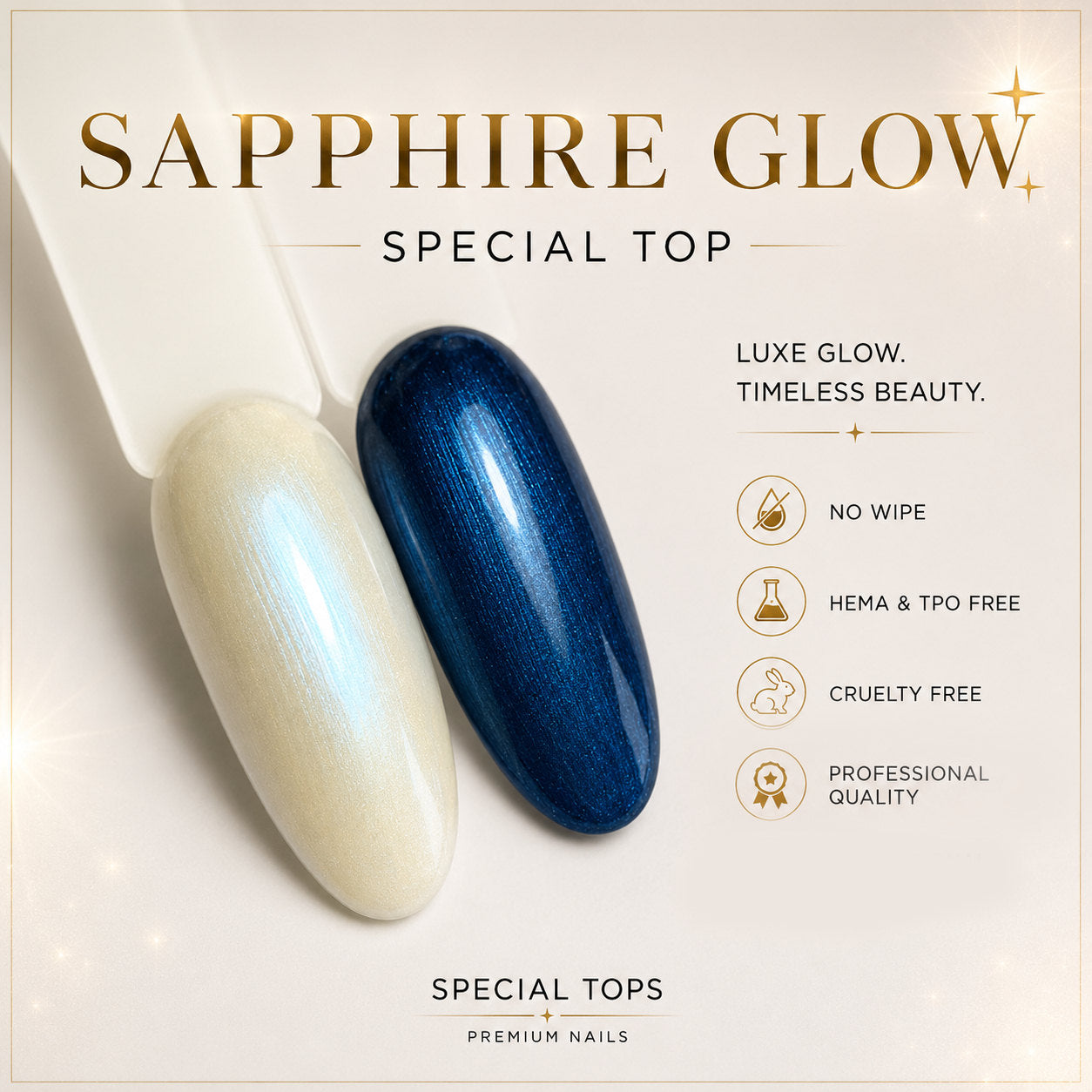 GLAM Sapphire GLOW top