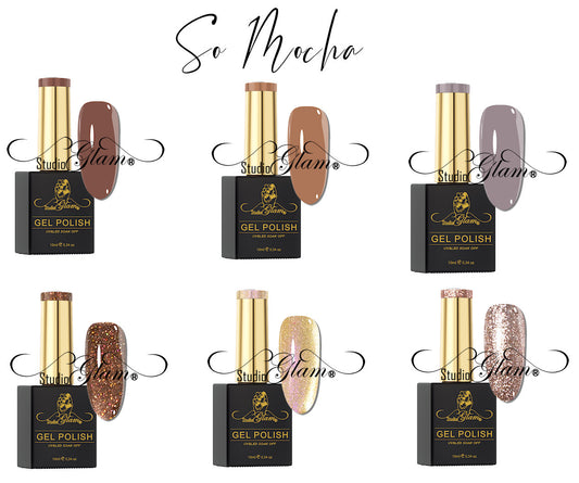 Gelpolish collectie "So Mocha" HEMA/TPO free