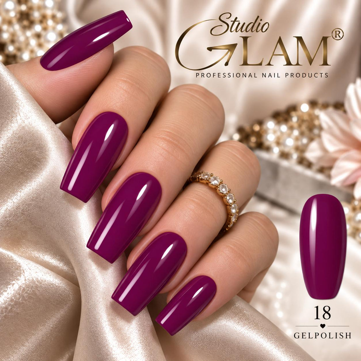 SG Gel polish 18 (HEMA/TPO FREE)