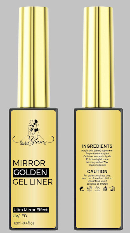 Mirror Gold Gel Liner HEMA/TPO vrij