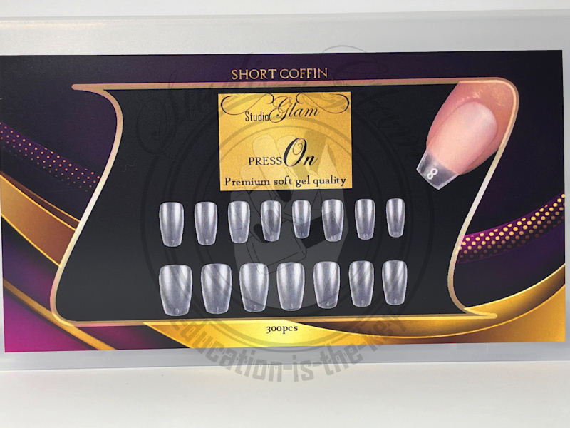 Press-On nails soft touch (short coffin)