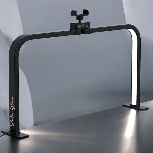 Studio Glam U-shape Tafel lamp Zwart